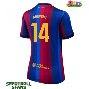 Barcelona Karim Adeyemi #14 Hemmatröja Kvinnor 2026-27 Kortärmad